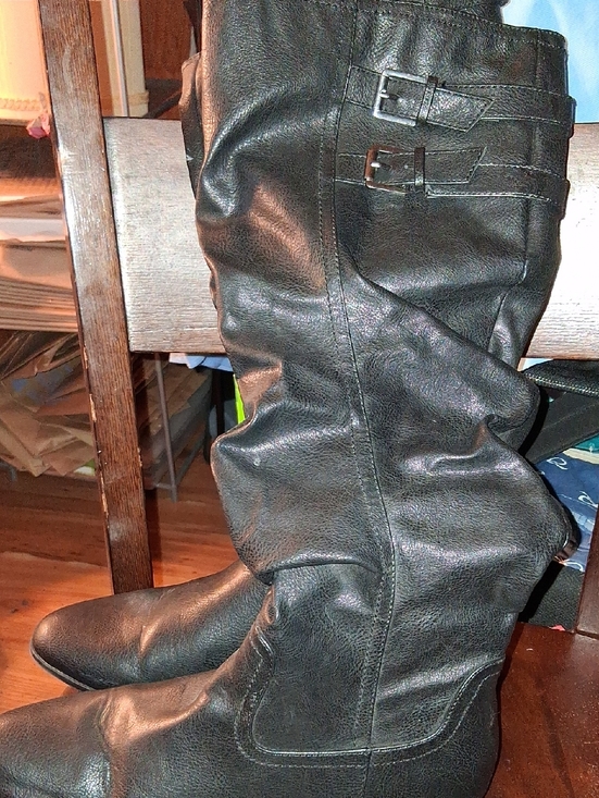 Cliffs by WHITE MOUNTAIN Shoes - Cliffs by WHITE MOUNTAIN Women's Over-the-Knee Black Buckle Boots
